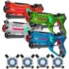 Light Battle Active Lasergame Set - 4 Laserguns + 4 Vesten 2 Light Battle Active Lasergame Set - 4 Laserguns + 4 Vesten -Goedkope Speelgoed light battle active lasergame set 4 laserguns 4 vesten