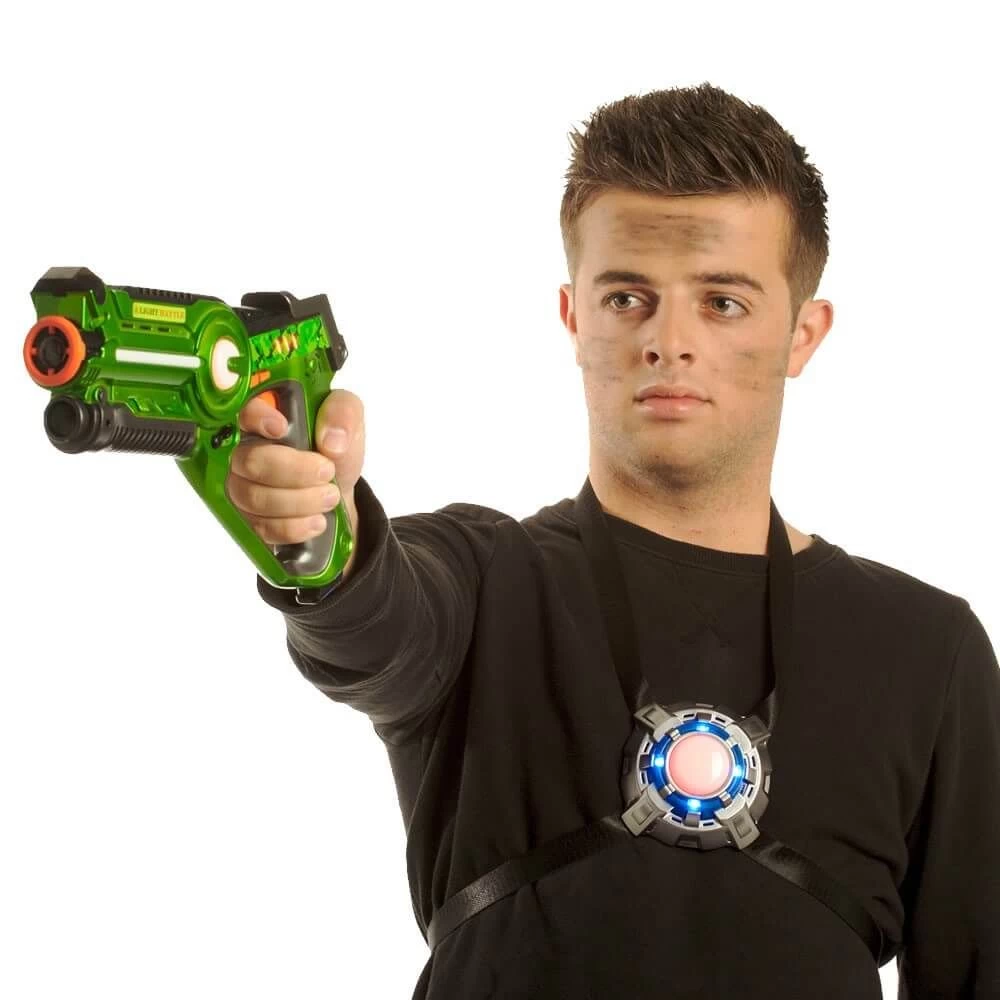 Light Battle Active Lasergame Set - 4 Laserguns + 4 Vesten 9 Light Battle Active Lasergame Set - 4 Laserguns + 4 Vesten - Afbeelding 7