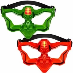 Light Battle Active Lasergun Set + 2 Maskers - Groen/Oranje -Goedkope Speelgoed light battle active lasergun set 2 maskers groen oranje 2