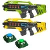 Light Battle Connect - Geel/Groen - 2 Laserguns + 2 Targets -Goedkope Speelgoed light battle connect geel groen 2 laserguns 2 targets