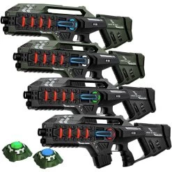 Light Battle Connect Lasergame Set - 4 Geweren + 2 Targets