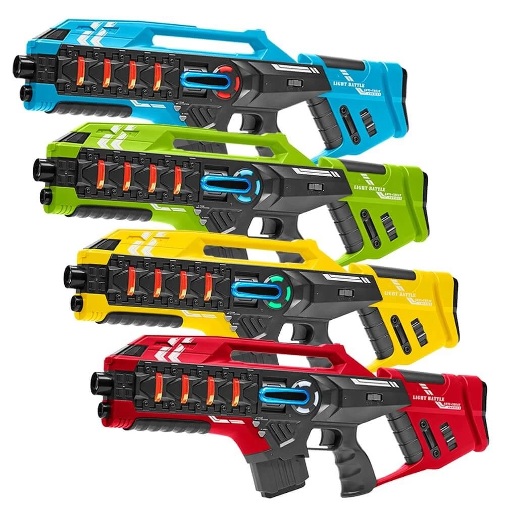 Light Battle Connect Laserguns - 4 Mega Blasters - 4 Kleuren 3 Light Battle Connect Laserguns - 4 Mega Blasters - 4 Kleuren