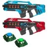 Light Battle Connect - Rood/Blauw - 2 Lasergeweren + 2 Targe -Goedkope Speelgoed light battle connect rood blauw 2 lasergeweren 2 targets