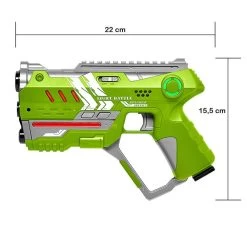 Light Battle Connect Set 4 Laserguns Geel/Groen + 2 Targets 8 Light Battle Connect Set 4 Laserguns Geel/Groen + 2 Targets -Goedkope Speelgoed light battle connect set 4 laserguns geel groen 2 targets 1