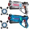 Light Battle Lasergame Set - 2 Laserpistolen + 2 Vesten 1 Light Battle Lasergame Set - 2 Laserpistolen + 2 Vesten -Goedkope Speelgoed light battle lasergame set 2 laserpistolen 2 vesten