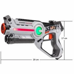 Light Battle Lasergame Set - 2 Laserpistolen + 2 Vesten -Goedkope Speelgoed light battle lasergame set 2 laserpistolen 2 vesten 2