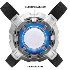 Light Battle Lasergame Set - 4 Guns Oranje/groen + 4 Vesten -Goedkope Speelgoed light battle lasergame set 4 guns oranje groen 4 vesten 4