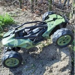 Open Bestuurbare Auto Camo Groen + Extra Accu -Goedkope Speelgoed open bestuurbare auto camo groen extra accu 7