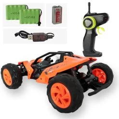 Open RC Auto Oranje + Extra Accu 9 Open RC Auto Oranje + Extra Accu -Goedkope Speelgoed open rc auto oranje extra accu 2