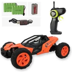 Open RC Auto Oranje + Extra Accu