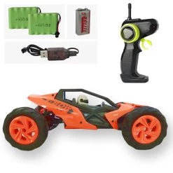 Open RC Auto Oranje + Extra Accu 10 Open RC Auto Oranje + Extra Accu -Goedkope Speelgoed open rc auto oranje extra accu 3