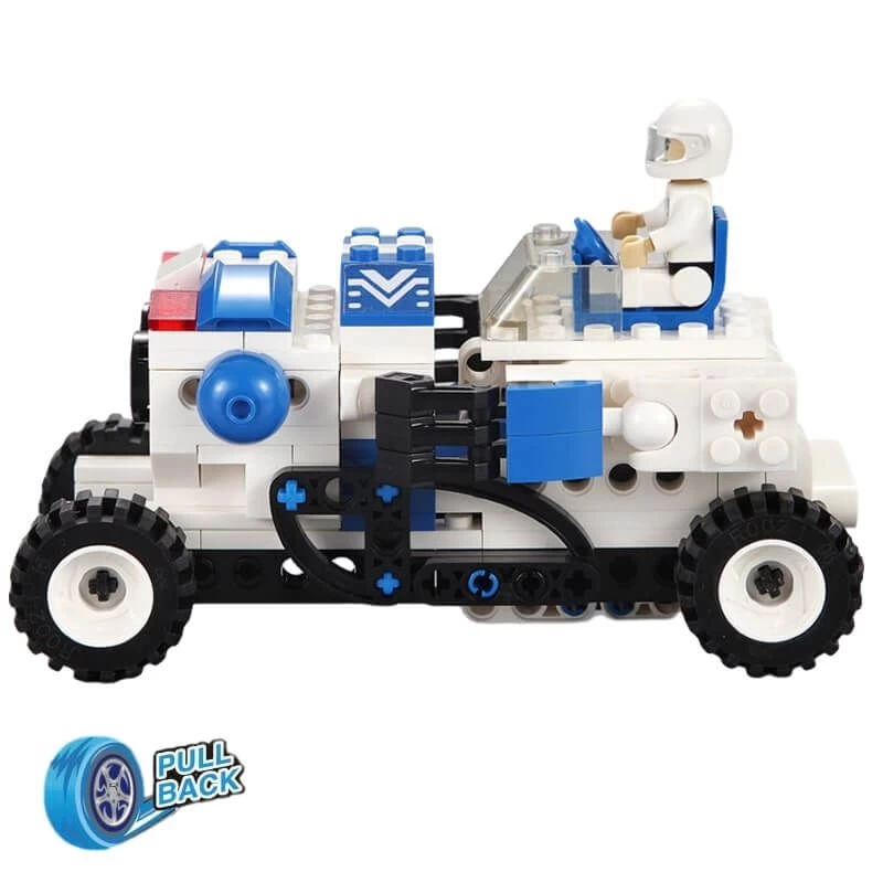 Pull Back Bobby Robot (2in1) 6 Pull Back Bobby Robot (2in1) - Afbeelding 4