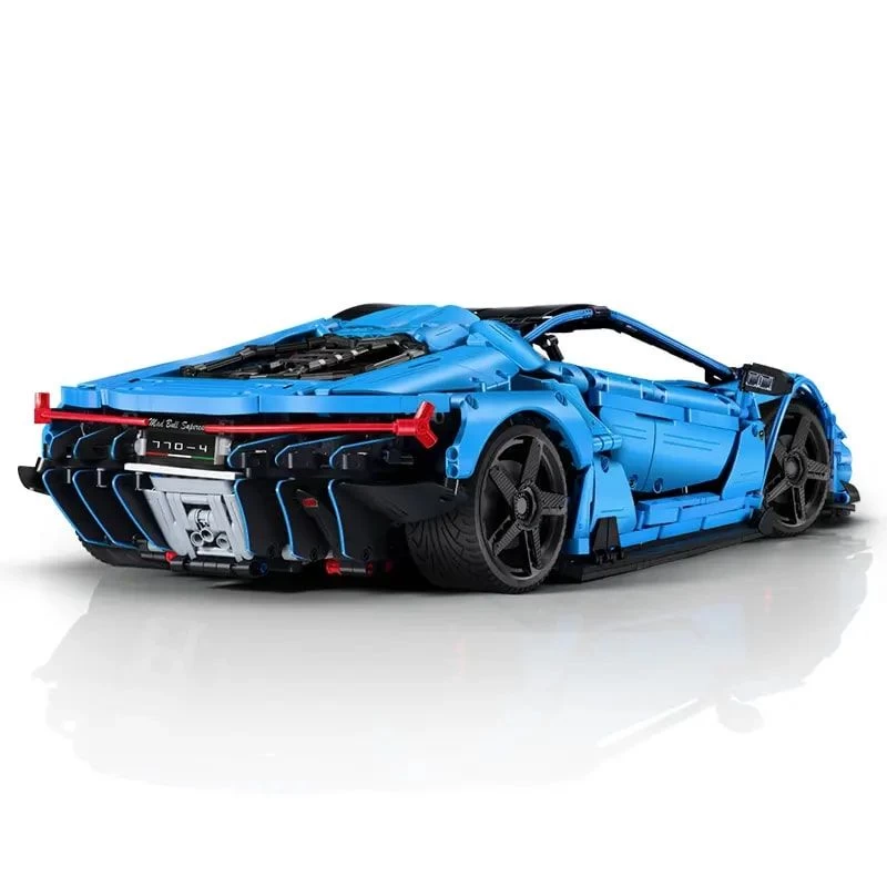 Raceauto XXL - Blauw 5 Raceauto XXL - Blauw - Afbeelding 3