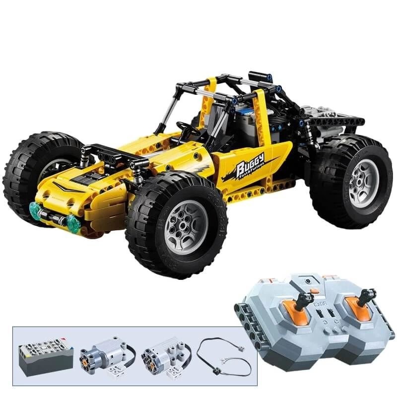 RC Auto Offroad Buggy - Geel 3 RC Auto Offroad Buggy - Geel