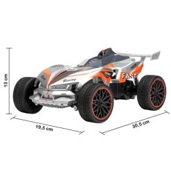 RC Hyper Crawler - Zilver/Oranje -Goedkope Speelgoed rc hyper crawler zilver oranje 4