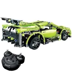 RC Raceauto - Groen -Goedkope Speelgoed rc raceauto groen 2