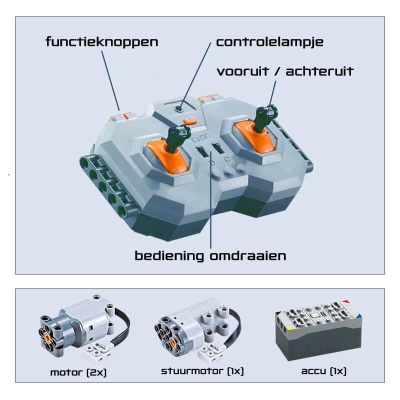 RC Robot & RC Schorpioen Robot (2in1) 8 RC Robot & RC Schorpioen Robot (2in1) - Afbeelding 6