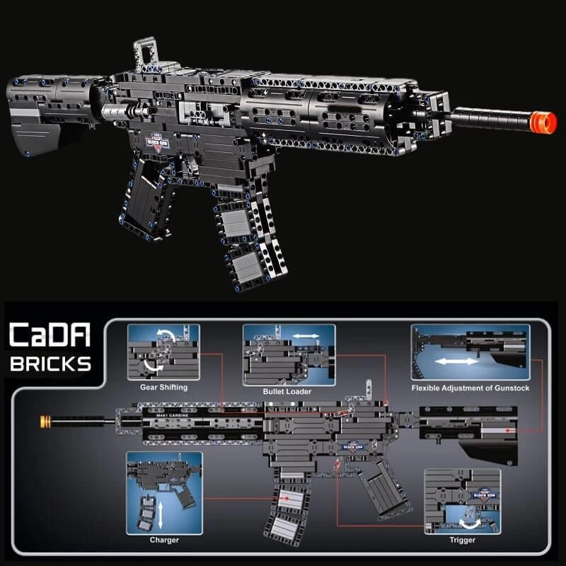 Speelgoedgeweer M4A1 8 Speelgoedgeweer M4A1 - Afbeelding 6