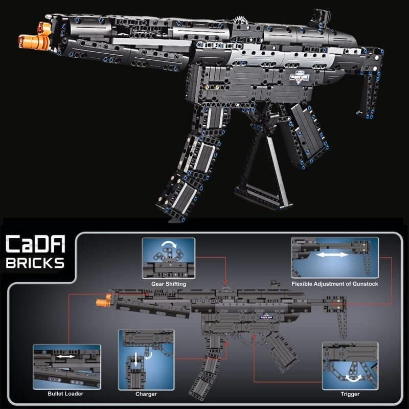 Speelgoedgeweer MP5 7 Speelgoedgeweer MP5 - Afbeelding 5