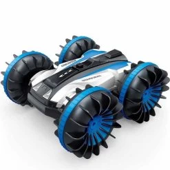 Stunt Auto 360° - Amfibie Voertuig Blauw