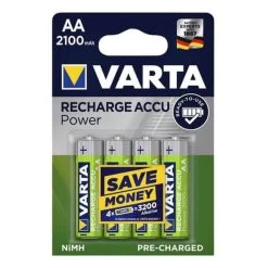 Varta AA Oplaadbare Batterijen - 4 Stuks