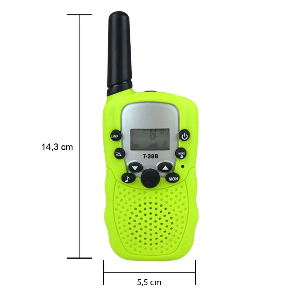 Walkie Talkie Set Groen 7 Walkie Talkie Set Groen - Afbeelding 5