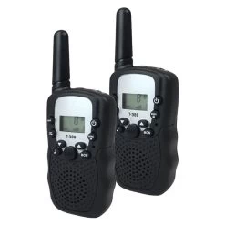 Walkie Talkie Set Zwart