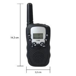 Walkie Talkie Set Zwart -Goedkope Speelgoed walkie talkie set zwart 4